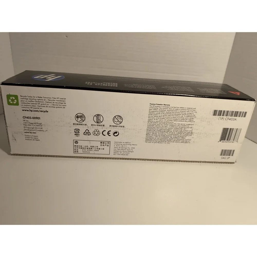NEW GENUINE - HP 201A MAGENTA TONER - CF403A Sealed Box